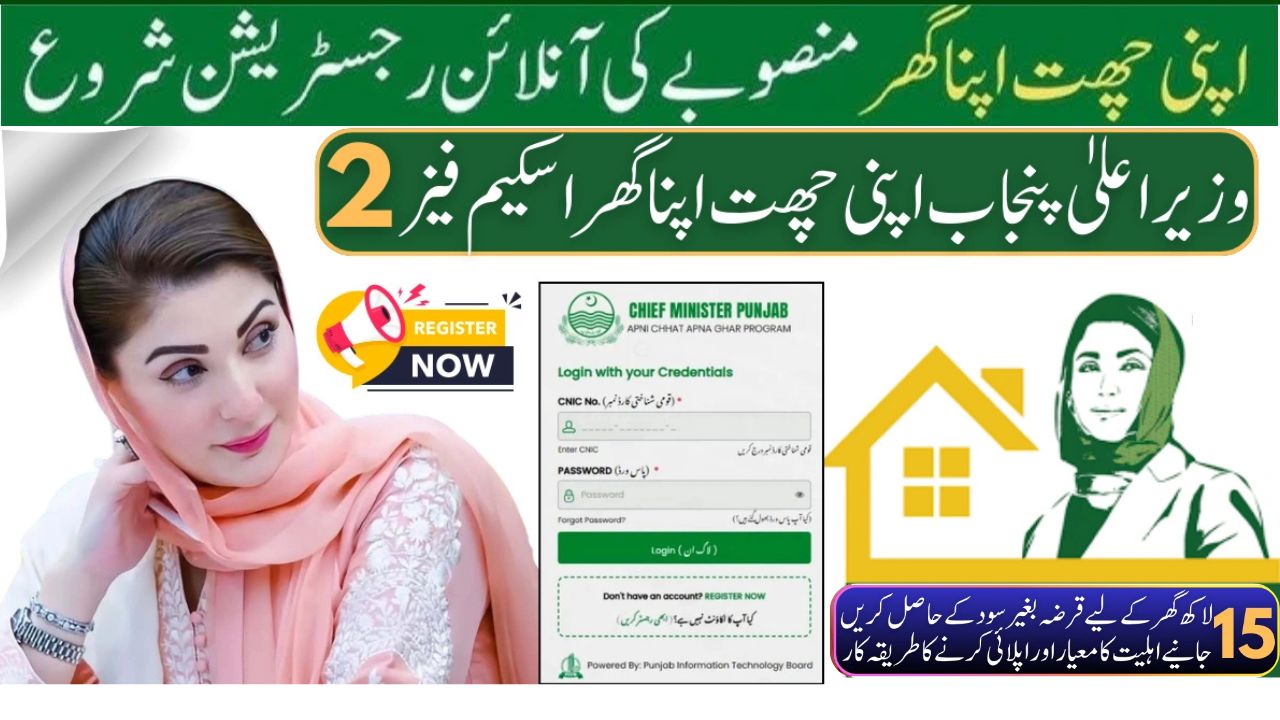 CM Punjab Apni Chhat Apna Ghar Scheme 2025