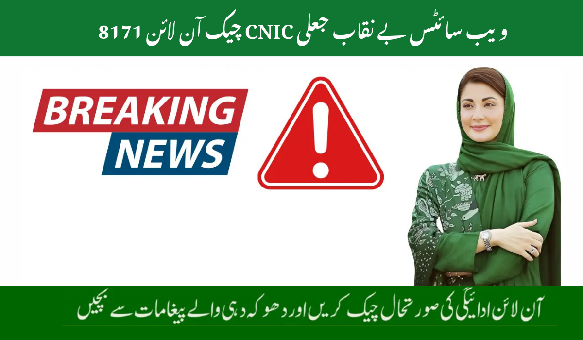 Fake 8171 Check Online CNIC Websites Exposed – September 2025 Fraud Alert