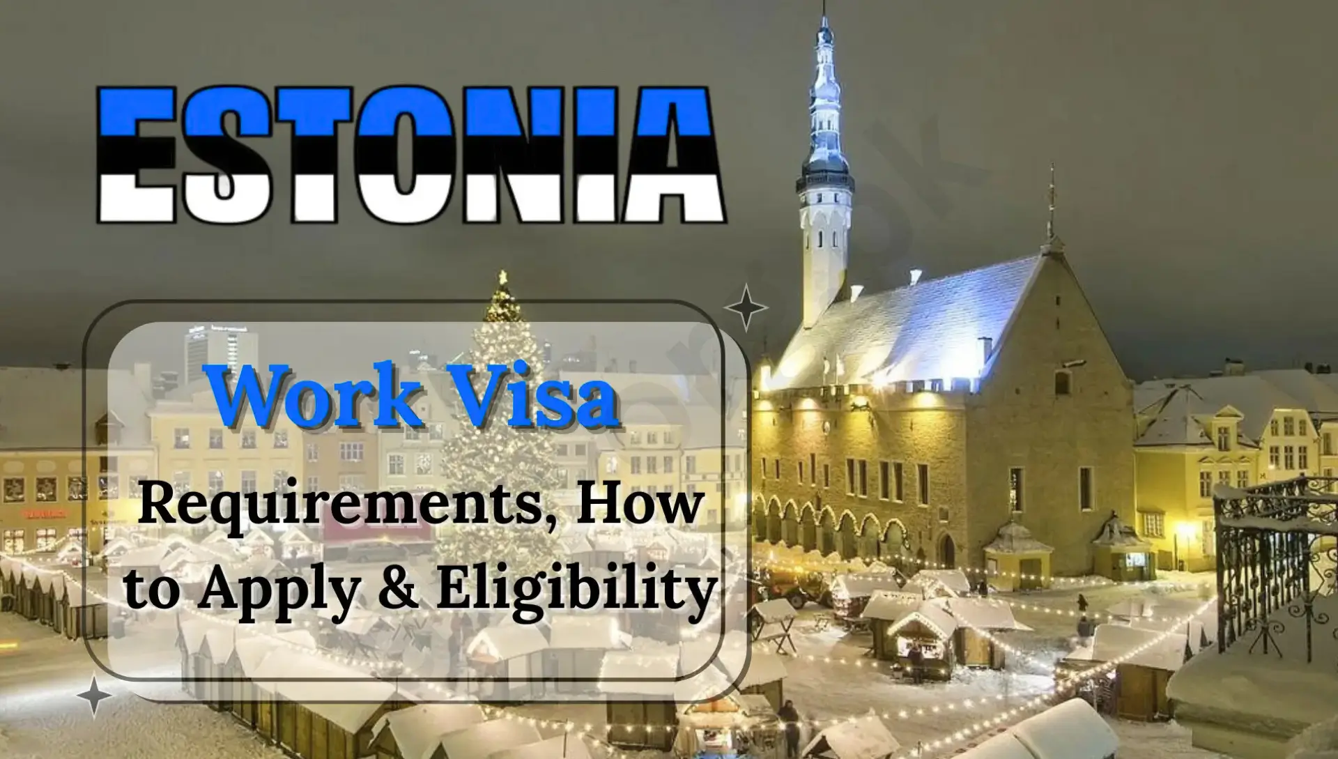 Estonia Work Visa Apply