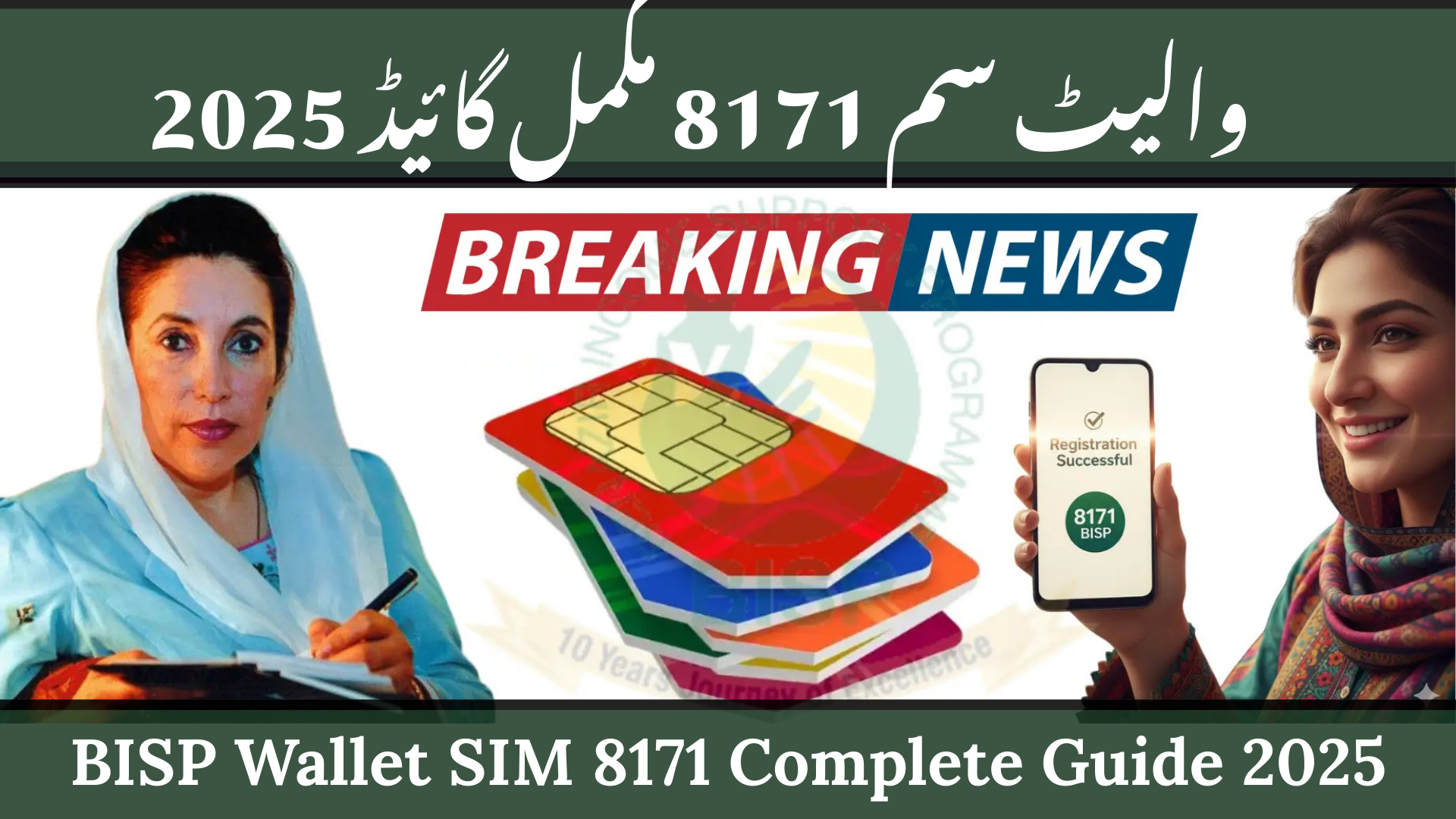 BISP Wallet SIM 8171 Complete Guide 2025