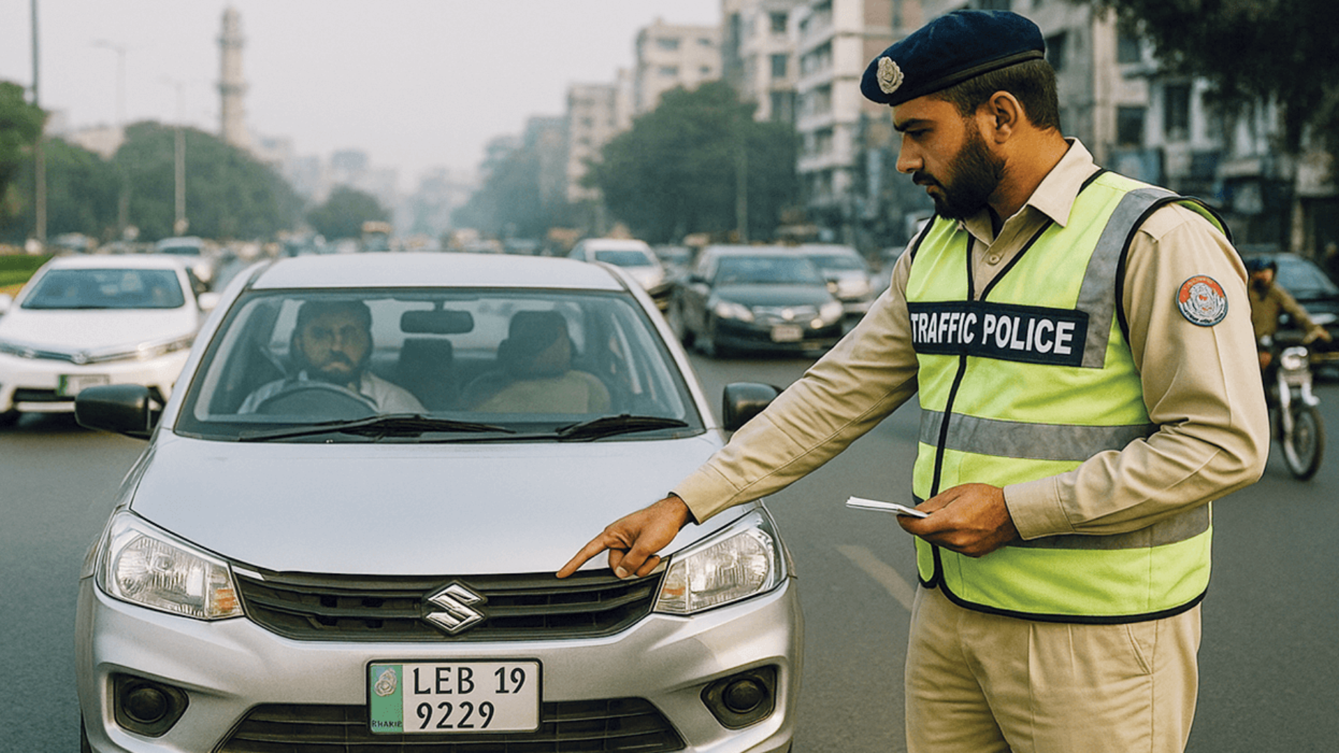 Strict Crackdown Announced Against Fake Number Plates in Lahore