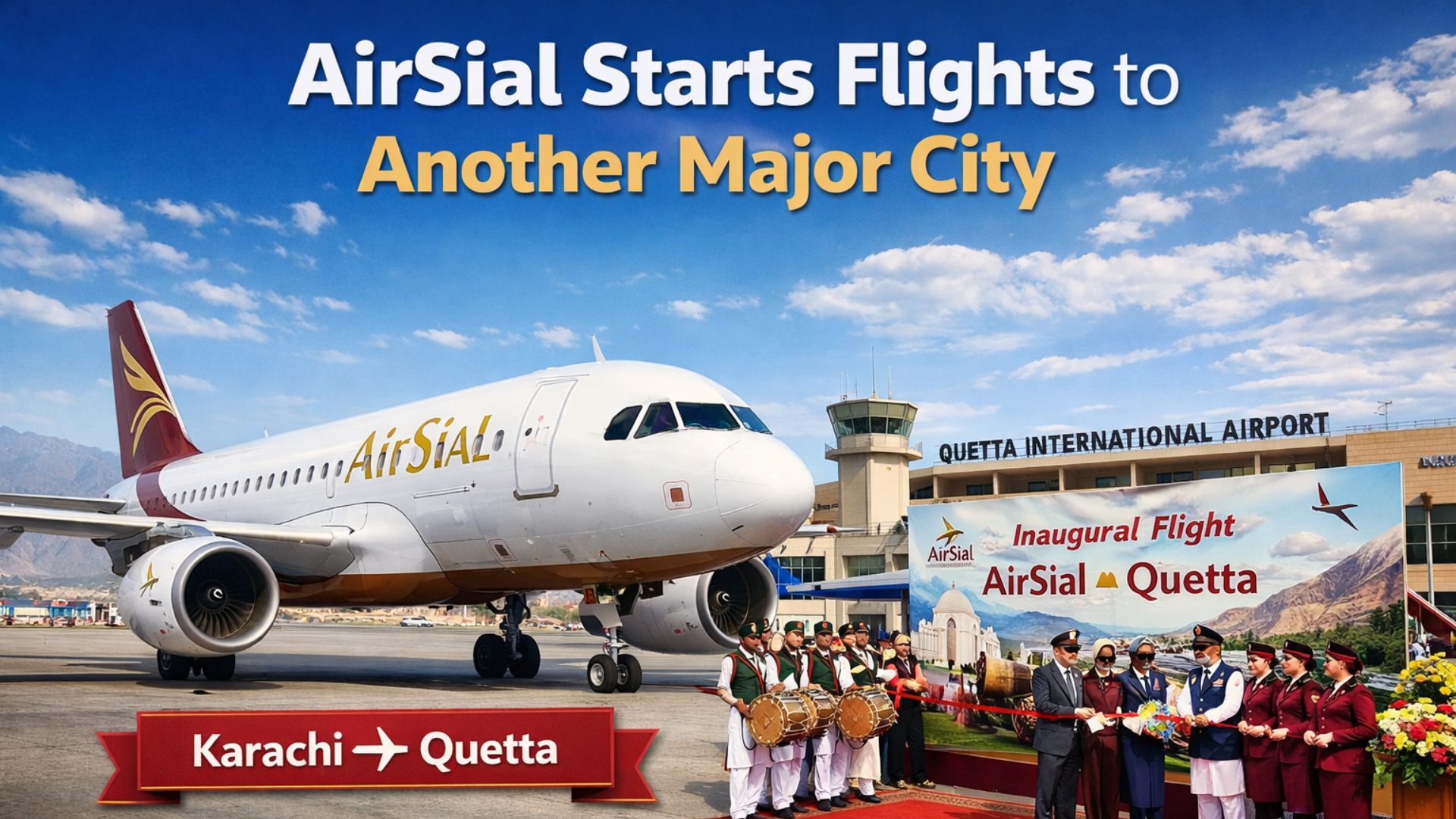 AirSial Starts Flights to Another Major City in Pakistan
