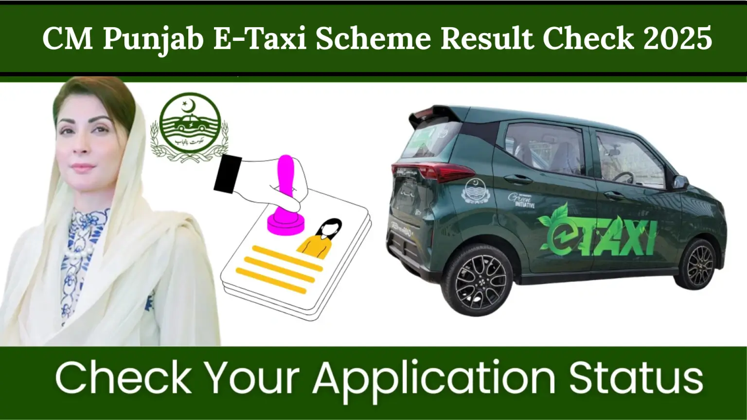 CM Punjab E-Taxi Scheme Result Check 2026