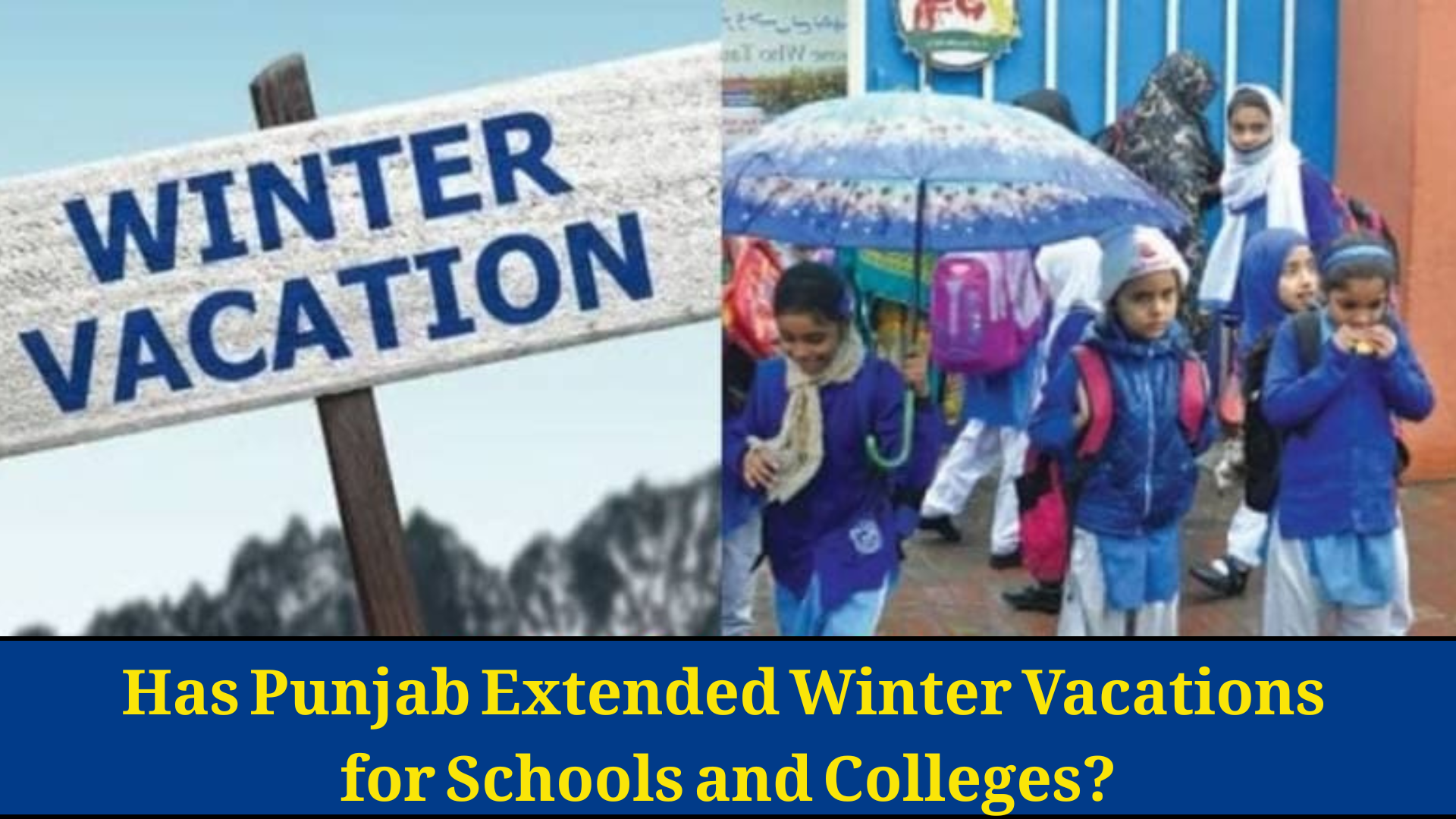 Has Punjab Extended Winter Vacations for Schools and Colleges?