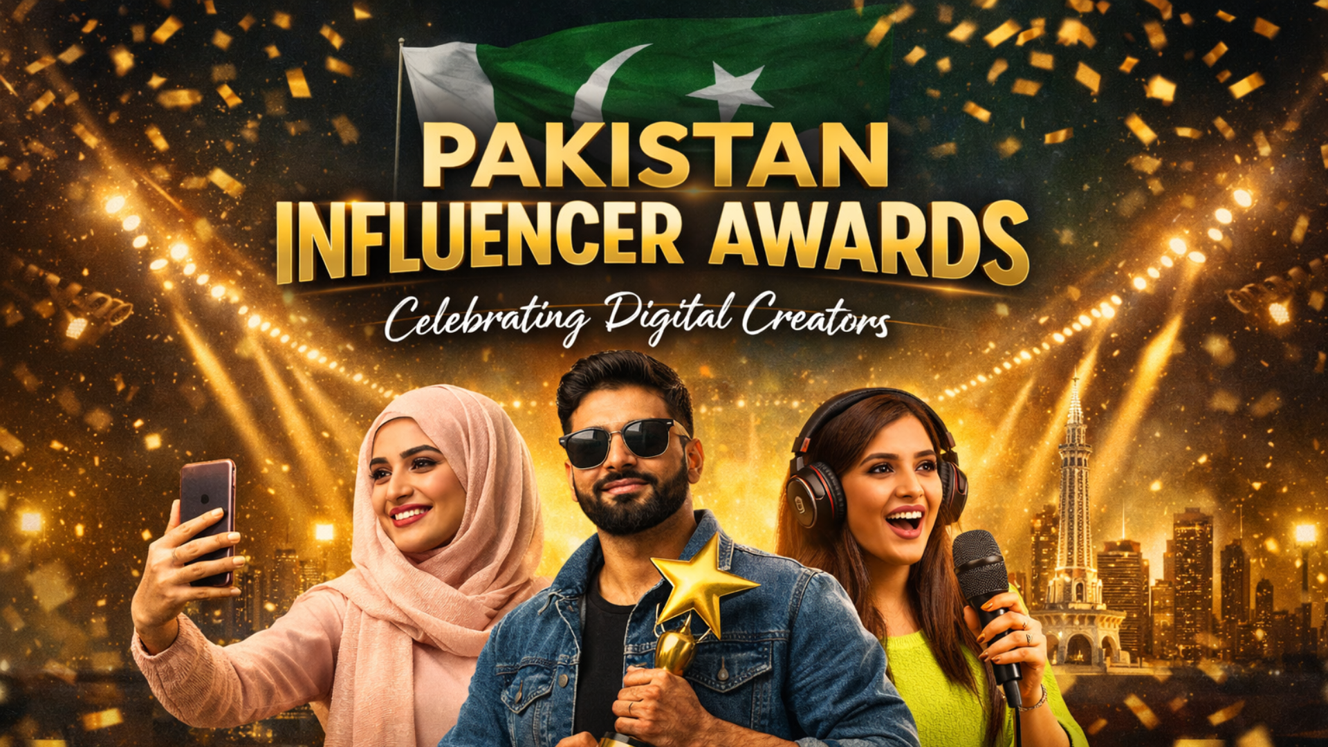 Pakistan Influencer Awards Announced to Celebrate Digital Creators Nationwide