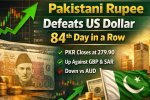 Pakistani Rupee Defeats US Dollar for 84th Consecutive Day