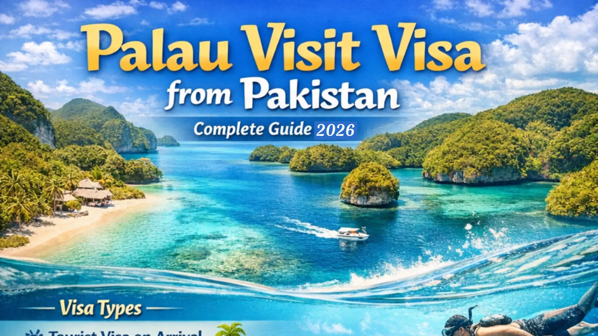 Papua New Guinea Visit Visa from Pakistan 2026