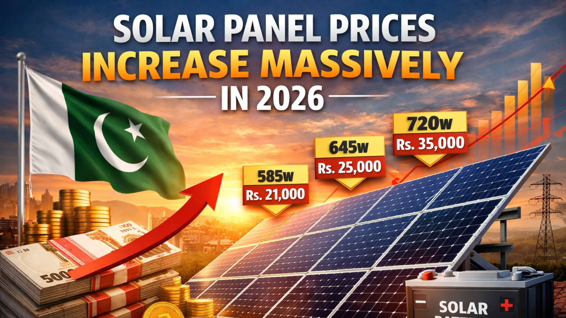 Solar Panel Prices Increase Massively in 2026