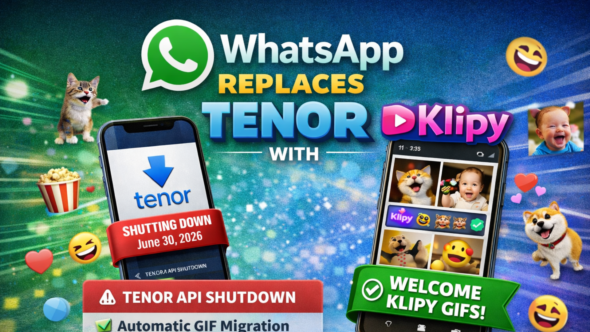 WhatsApp Is Replacing Tenor With a New GIF Provider